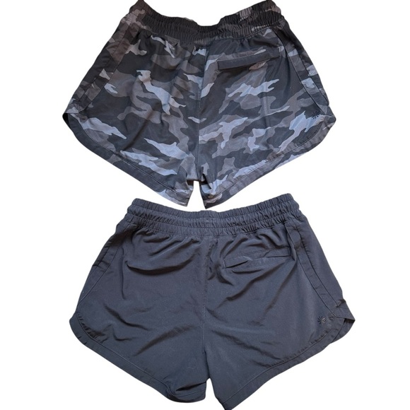 Lot Of 2 Athleta Girl ALL PLAY 3" Running Shorts with Zip Pockets Size L I23 - Picture 2 of 6